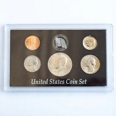 1984 - US Mint Set in Acrylic Case - Circulated  Twenty Five Years US Coins - Image 1 of 4