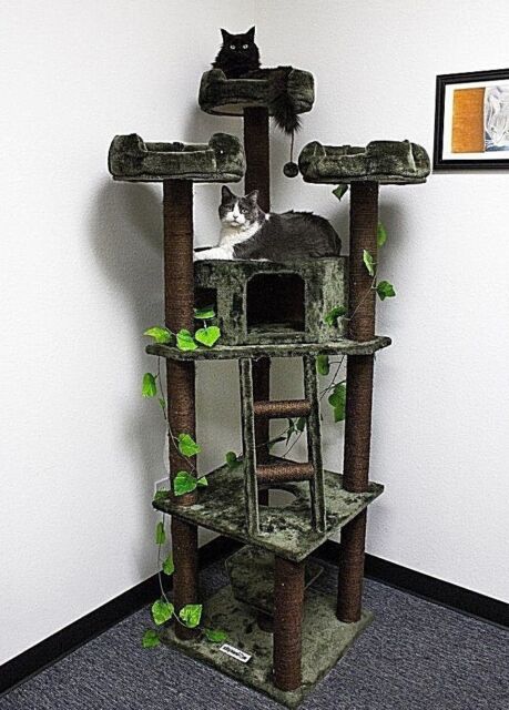 Boston Cat Tree – Kitty Mansions