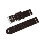 20/22/24mm Watch Belt Quick Release Multi Holes Unisex Faux Leather Watch Strap