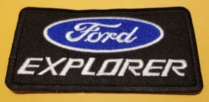Ford Explorer Embroidered Patch approx 2x4" iron and or sewn - Picture 1 of 2