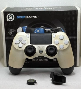 🎮 Boxed Scuf Infinity 4PS FPS White PS4/PC Controller Digital Triggers + EMR🔥 - Picture 1 of 7