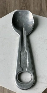 Cuchara acortadora de metal de aluminio vintage y cuchara de helado - Imagen 1 de 4