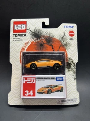 Coche naranja TOMICA Lamborghini Huracan Performante #34 TOMY T37095G/T47065 Foto 1 de 3