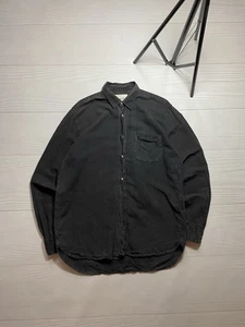 Our Legacy Linen faded y2k button up shirt  50 Size Gray Colour Man - Picture 1 of 20
