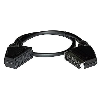SDOPPIATORE SCART 21 PIN DA 1.5M ESTENSIBILE CONNETTORE MASCHIO A SCART FEMMINA - Immagine 1 di 2