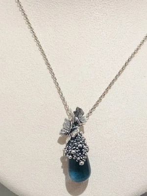 Giovanni Raspini Pendente Goccia Farfalle  - Gioielleria Ottaviani Roma dal 1894 - Immagine 1 di 2