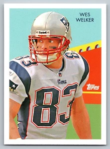 WES WELKER (2004-2015) NFL - CHOOSE YOUR CARD! - New England Patriots - Picture 1 of 9
