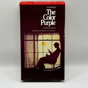 The Color Purple VHS 1985 Tape Drama Special Widescreen Edition Warner Bros 80s - Picture 1 of 8