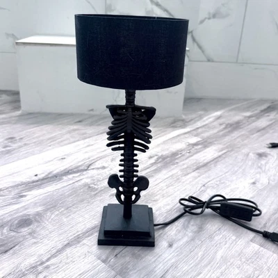NEW Gothic Skeleton Torso Table Lamp - 5W USB  - Image 1 of 4