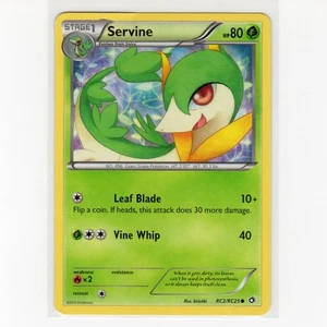 Pokémon TCG Servine RC2/RC25 Tesori Leggendari Holo Carta Non Comune EN-MP 2013 - Foto 1 di 3