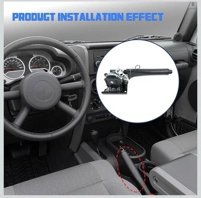 Parking Brake Handle Lever Emergency Handbrake for Jeep Wrangler JK 2007-2010 - Image 1 of 3