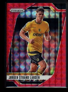 2024-25 Panini Prizm Premier League #219 Jorgen Strand Larsen Red Prizm - Imagen 1 de 2