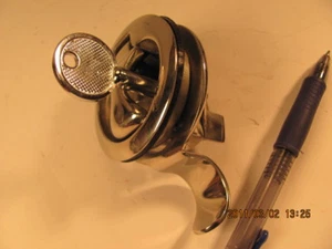 ORCAS 9121451 SS compartment  HATCH LATCH W / KEY - Picture 1 of 1