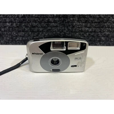 Polaroid 252 BV Motorized 35mm Camera Point & Shoot Film Tested - works - Image 1 of 4