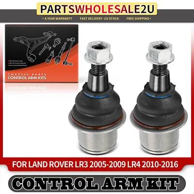 Kit de rótulas inferiores delanteras de 2 piezas para Land Rover LR3 2005 2006-2009 LR4 2010-2016 Foto 1 de 4
