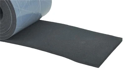 SARIAN Moosgummi selbstklebend 1000x80x5mm Matte Gummi Auflage Dichtband Dämmung Klotz