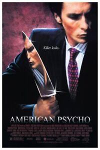 AMERICAN PSYCHO - MOVIE POSTER 11"X17" OR 12"X18" BUY ANY 2 GET ANY 1 FREE!!!