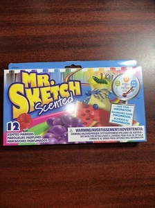 Mr. Sketch Scented Markers, Chisel Tip, Assorted Colors, 12-Count # 1905069A - Picture 1 of 3