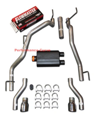 Performance CatBack Dual Exhaust Fits 09-22 Dodge RAM 5.7 - Flowmaster Super 44 - Image 1 of 3