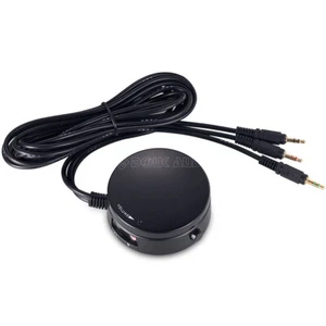 Mini 3.5mm PC Computer Volume Controller Headset/Speaker Audio Switch+Microphone - Picture 1 of 6
