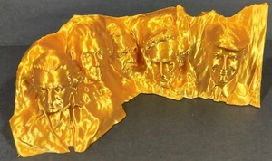 6" Smiling President Donald Trump Mount Rushmore TrumpMore MAGA 3D Printed Gold - Picture 1 of 1
