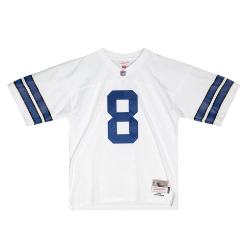 Mitchell & Ness NFL White Jersey Cowboys 1992 Troy Aikman White *NEW* Cover