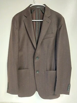 Blazer de lana y cachemir Nordstrom Fit Zignone para hombre 38 Reg carbón Foto 1 de 4