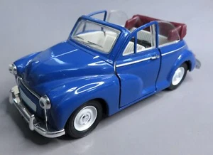 MORRIS MINOR CONVERTIBLE - BLUE - BY SAICO - Picture 1 of 5