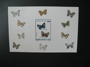 Congo Bloc Feuillet N° 23 animaux Faune Papillons - Picture 1 of 1