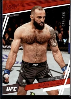 2023 PANINI CHRONICLES UFC PRESTIGE RED #173 ROMAN DOLIDZE (033/199) - Image 1 of 2