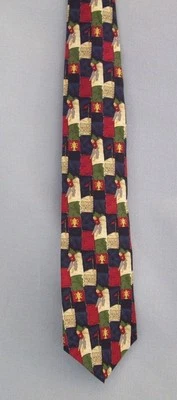 Camiseta Nicklaus tema golfe novidade gravata gravata troféu bandeira de seda  - Imagem 1 de 3