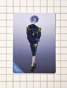 Evangelion Radio Eva Store Card - Rei Ayanami - Illustrated by Yoneyama Mai