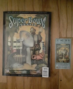 NFL SUPER BOWL XXXIII TICKET DENVER BRONCOS vs ATLANTA FALCONS BONUSPROGRAMM  - Bild 1 von 5