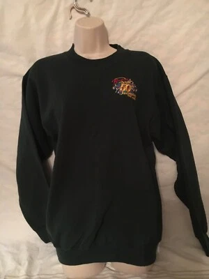 Riviera Casino 50th Anniversery Dk Green Sweatshirt Sz S & Keychain. - Image 1 of 4