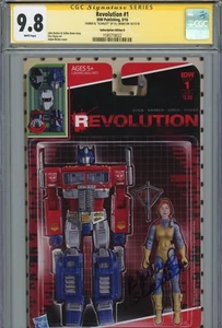 REVOLUCIÓN #1 (GI JOE) Variante D Firmado a Mano B.J.WARD "Scarlett" (CGC SS 9.8) - Imagen 1 de 2