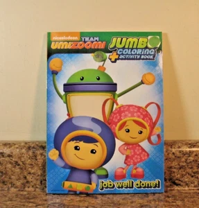 Nickelodeon Team Umizoomi Coloring and Activity Book Job Well Done 96 Pages NEW - Picture 1 of 4