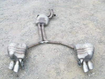 08-12 CONJUNTO SILENCIADOR TUBO ESCAPE SECCIÓN TRASERA COMPLETA AUDI 8T S5 4.2 QUATTRO 02 Foto 1 de 4