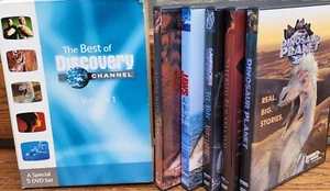 The Best of Discovery Channel Volume 1 DVD 5 Disc Box JAWS Dino Tigers Choppers+ - Picture 1 of 3