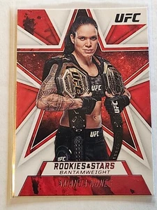 Amanda Nunes - 2021 Chronicles Rookies & Stars UFC Pink Insert Card - Picture 1 of 2