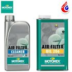 MOTOREX AIR FILTER OIL PACK 206 OIL & CLEANER KTM EXC125 EXC200 EXC250 EXC300