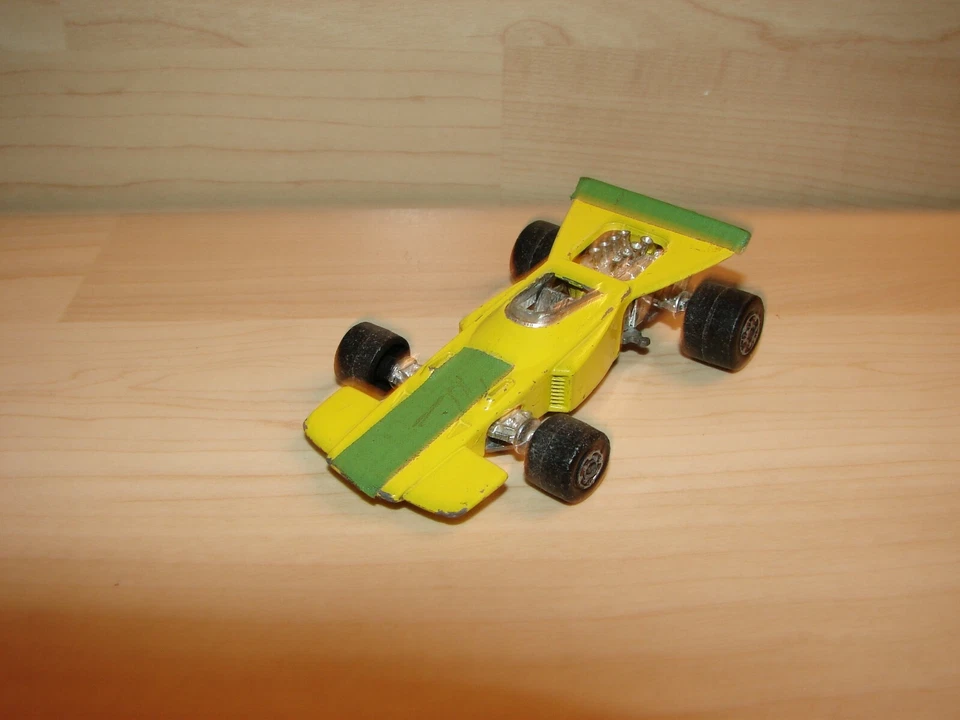  MATCHBOX SPEED KINGS RENNWAGEN NR.-K-34 GELB VON 1971 - Bild 1 von 1