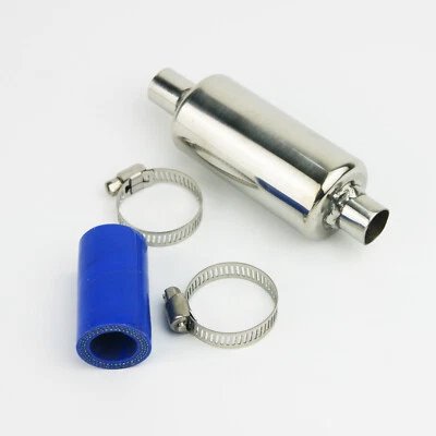 Steel Silencer Muffler pipe for 1/5 RC HPI Rovan KM Baja 5B 5T 5SC Losi 5ive T - Image 1 of 3