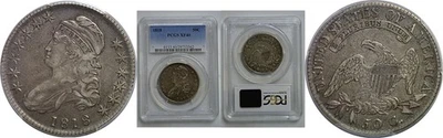 1818 Bust Half Dollar   PCGS XF-40 - Image 1 of 3