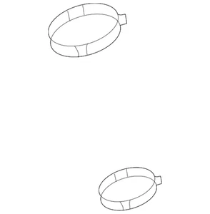 Genuine Volkswagen Intake Hose Clamp N-906-562-01 - Picture 1 of 3