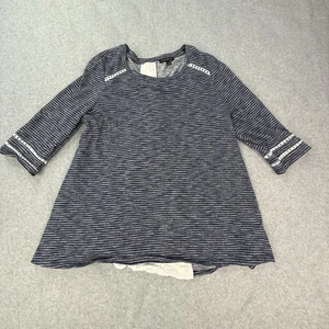 Lane Bryant blau & weiß Bluse hinten zum Binden Damengröße 14/16 - Bild 1 von 7