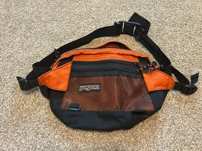 Riñonera vintage JanSport WALKABOUT paquete de cintura bolso de cadera cinturón años 90 naranja EE. UU. Foto 1 de 4