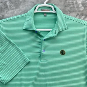 Peter Millar Polo Shirt Men's size medium berckmans Masters ANGC Augusta golf - Picture 1 of 14