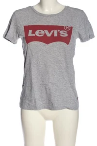LEVI’S Camiseta Mujeres Talla EU 34 gris claro-rojo look casual - Imagen 1 de 5