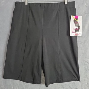 Women With Control by Renée Greenstein Shaping Shorts L Black Stretch - Picture 1 of 11