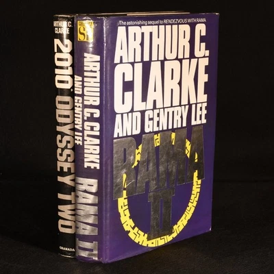 1982-1989 2vol 2010: Odyssey Two & Rama II by Arthur C. Clarke First Edition - Image 1 of 4